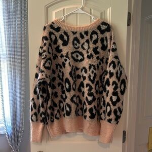 Zara Animal Print sweater